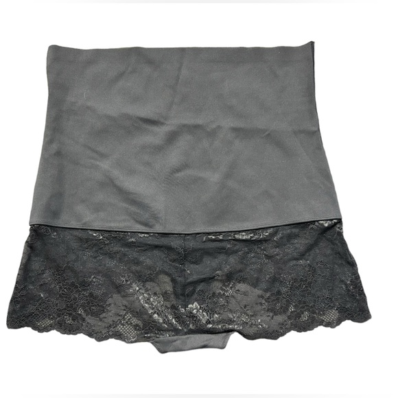 MAIDENFORM plus size 2XL black dm5704 high waist brief panty shapewear NWT - Picture 5 of 5